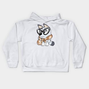 Bluey MUffin Design 3 Kids Hoodie